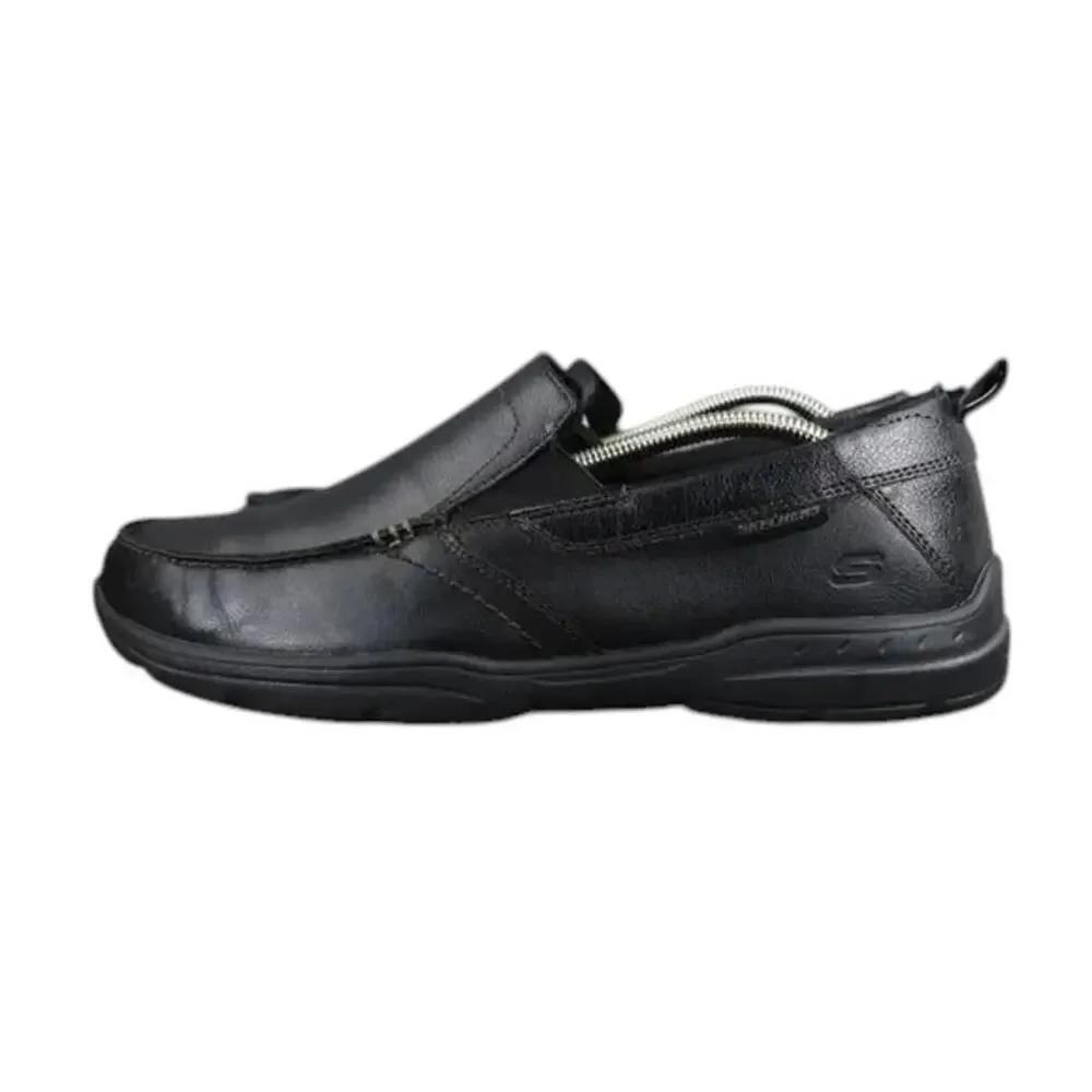 Skechers Shoes Mens 11 Loafer Slip On Casual Leather Comfort Relaxed Fit Harper